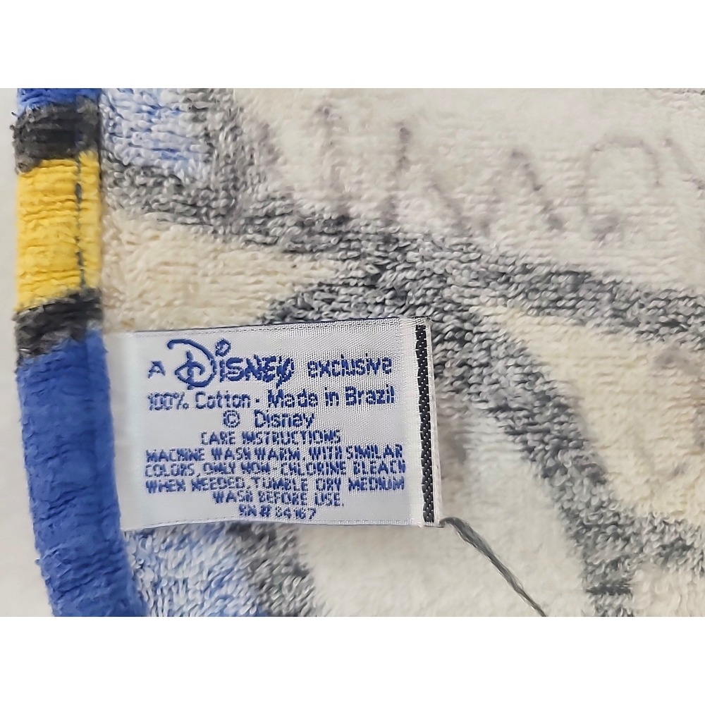 vintage‎ 1990s mickey mouse DISNEY WORLD beach towel FANTASIA cotton 59x31 - Picture 3 of 6